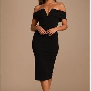 Lulus black dress